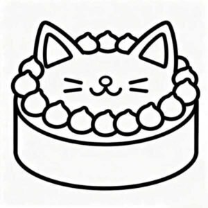 tô màu bánh sinh nhật​ 23