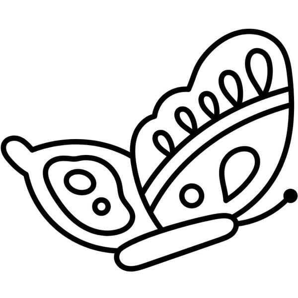 tô màu con bướm 10