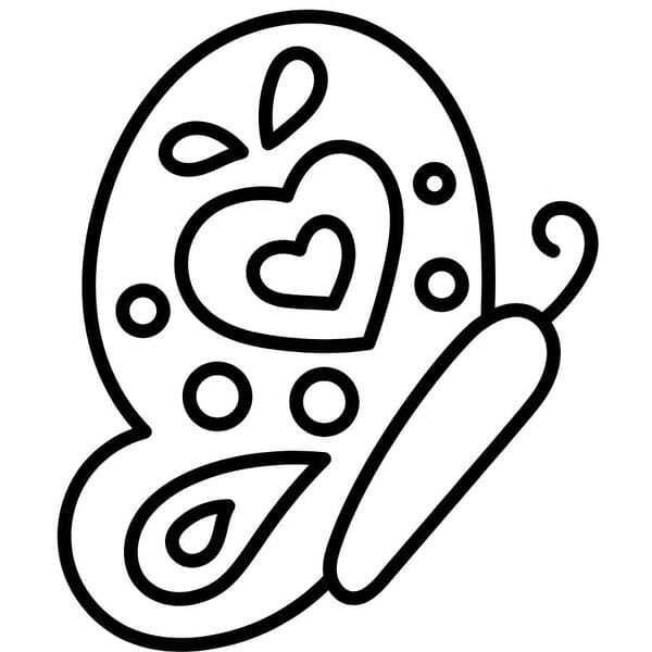 tô màu con bướm 11