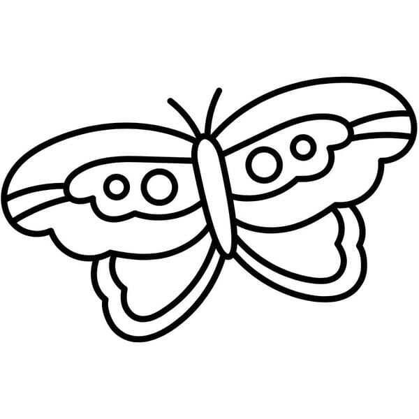 tô màu con bướm 12