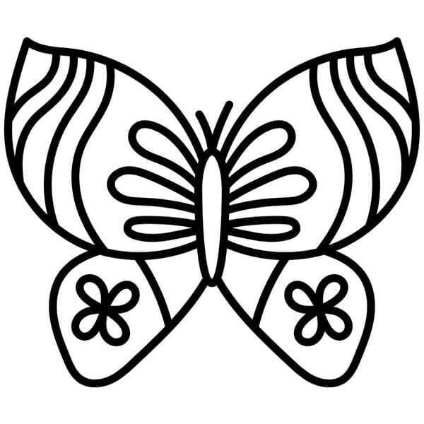 tô màu con bướm 16