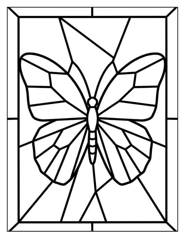 tô màu con bướm 21