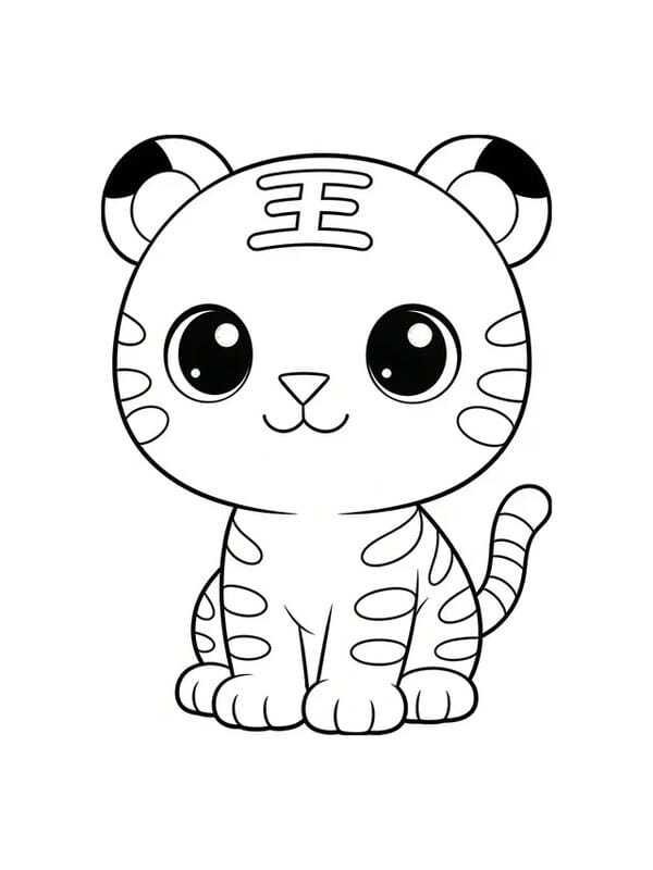 tô màu con hổ 21