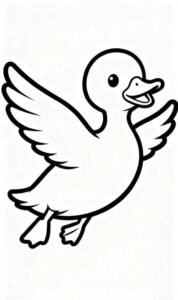 tô màu con vịt 22