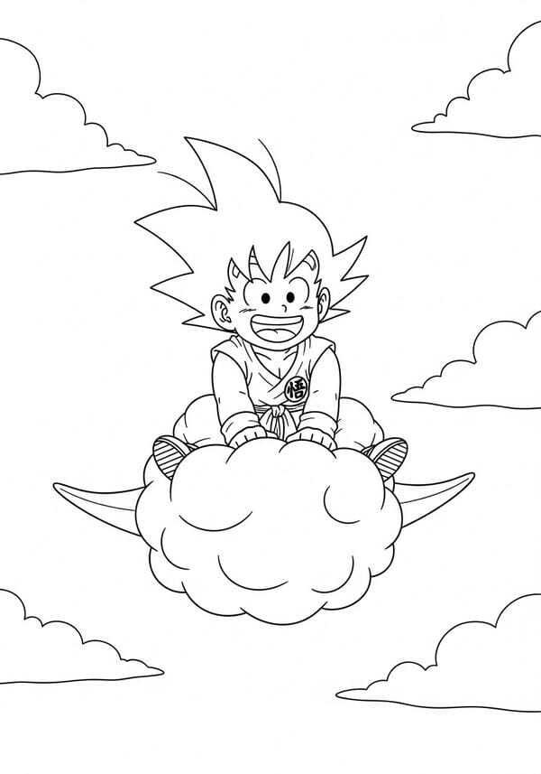 tô màu hình songoku