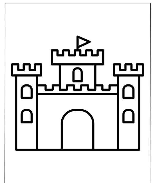 tô màu lâu đài 1