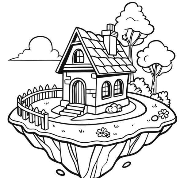 tô màu lâu đài 19