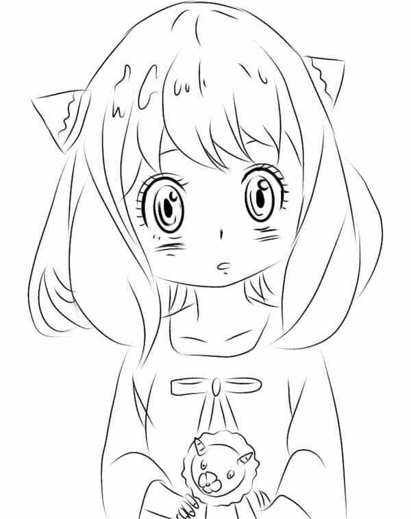 tô màu mèo simmy 15