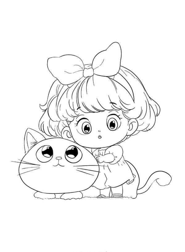 tô màu mèo simmy 27