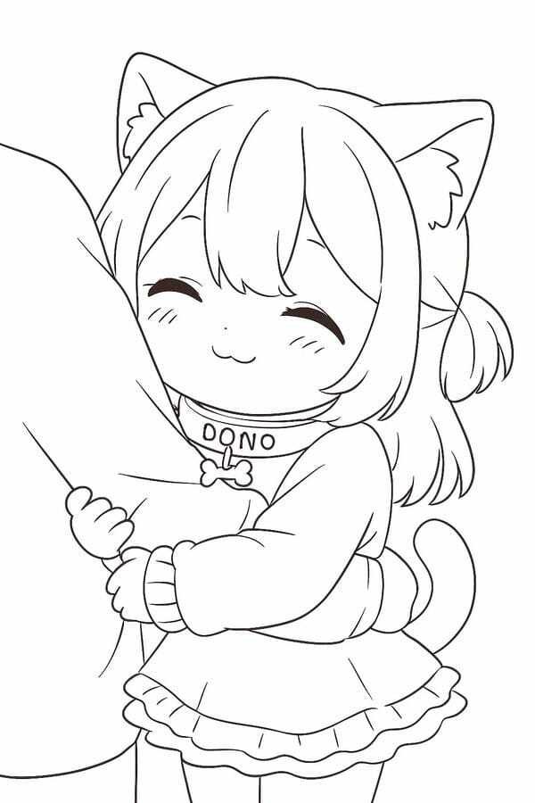 tô màu mèo simmy 3