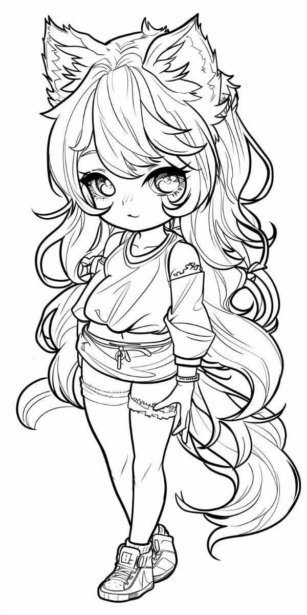 tô màu mèo simmy 30