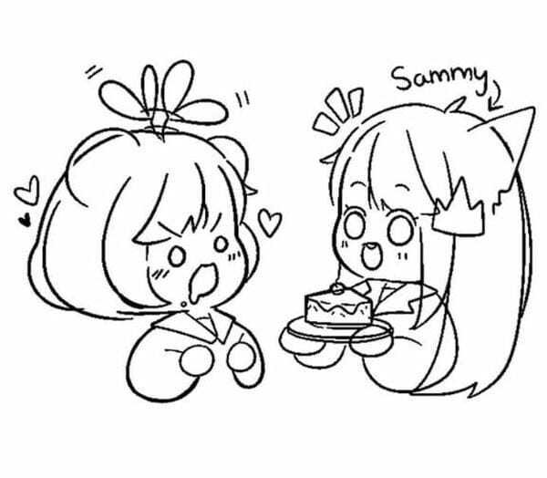 tô màu mèo simmy 8