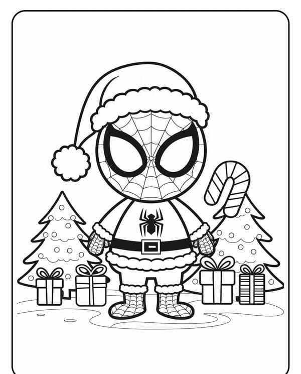 tô màu người nhện 5