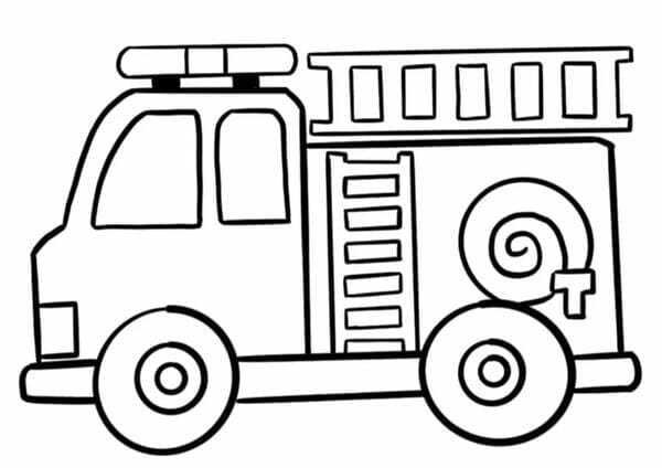 tô màu ô tô cảnh sát 2