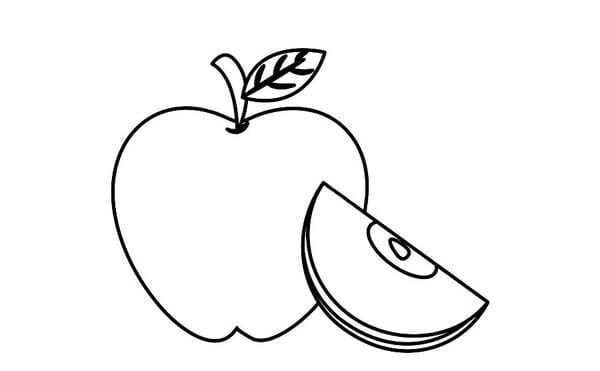 tô màu quả táo 2