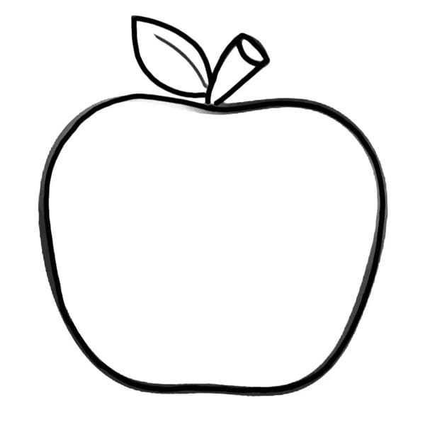 tô màu quả táo 24