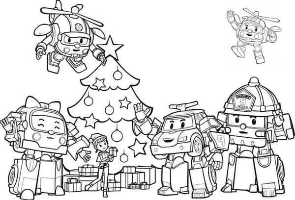 tô màu siêu nhân robot