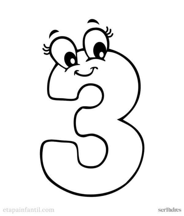Khám phá 99+ tô màu số 3 sinh động cho bé tập tô - Hình ảnh bài viết