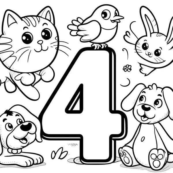 tô màu số 4 22