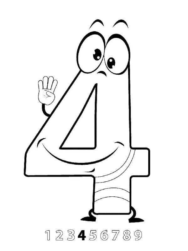 tô màu số 4 5