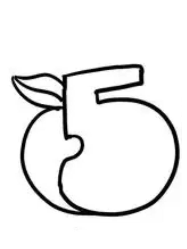 Gợi ý 89+ tô màu số 5 đơn giản cho bé tập làm quen - Hình ảnh bài viết