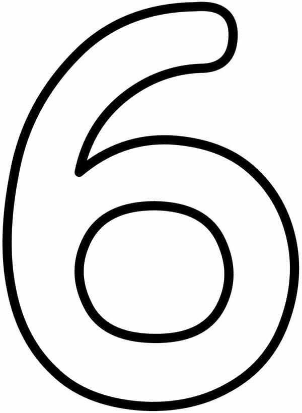 Tuyển chọn 88+ tô màu số 6 giúp bé phát triển tư duy - Hình ảnh bài viết