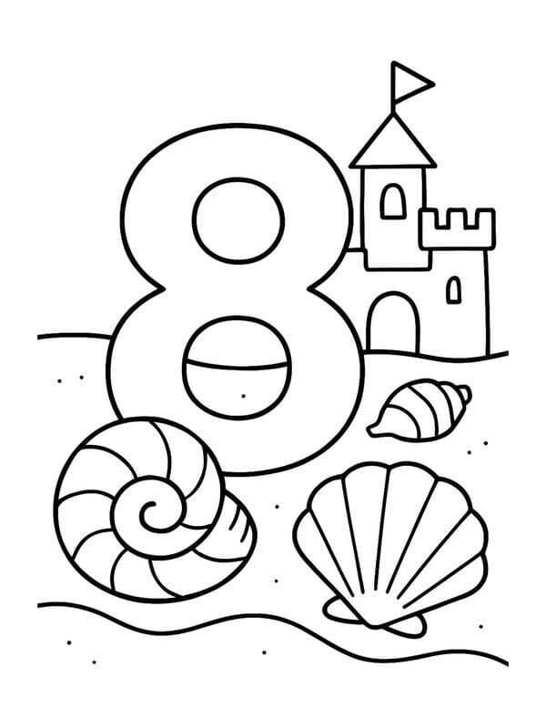 tô màu số 8 22