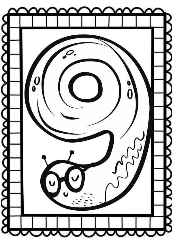 tô màu số 9 20