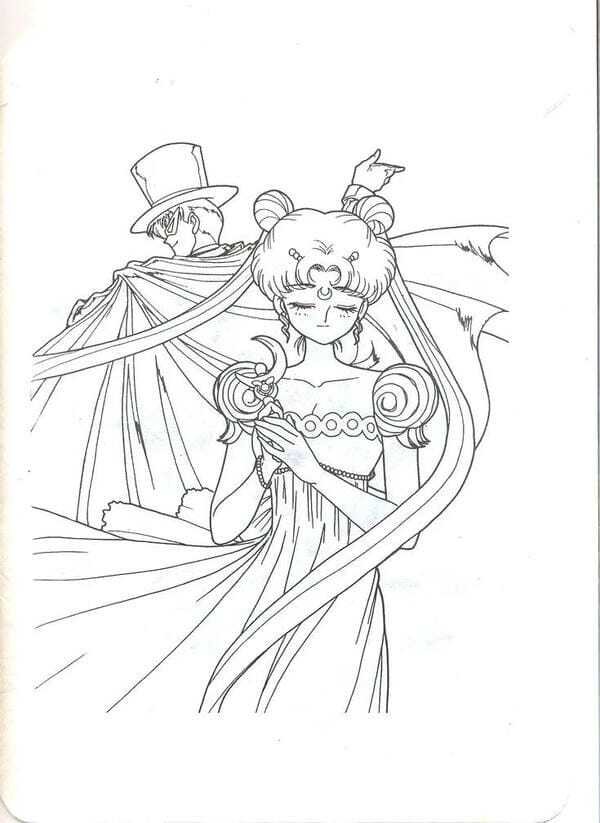 tô màu thủy thủ mặt trăng 26