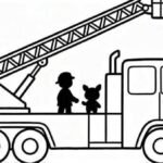 Tuyển chọn 100+ tô màu xe cứu hỏa miễn phí cho bé