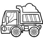 Tổng hợp 89+ tô màu xe tải đẹp, dễ in cho bé từ 3 – 5 tuổi