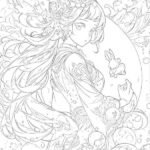 Khám phá 50+ tranh tô màu anime girl ngầu độc đáo