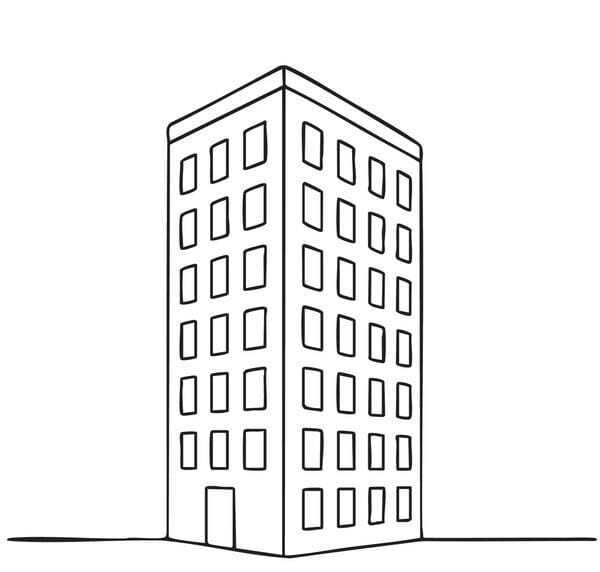 tranh tô màu ngôi nhà cao tầng 6