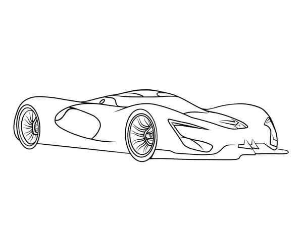 tranh tô màu ô tô lamborghini 2