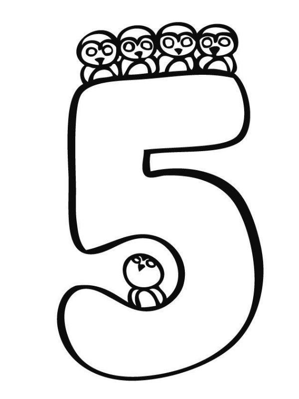 tranh tô màu số 5