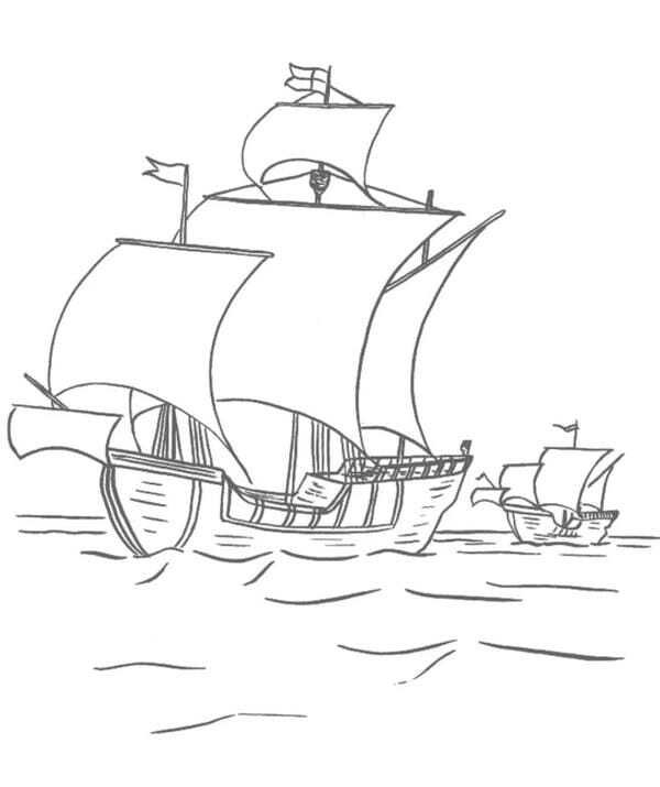 tranh tô màu tàu thủy 32