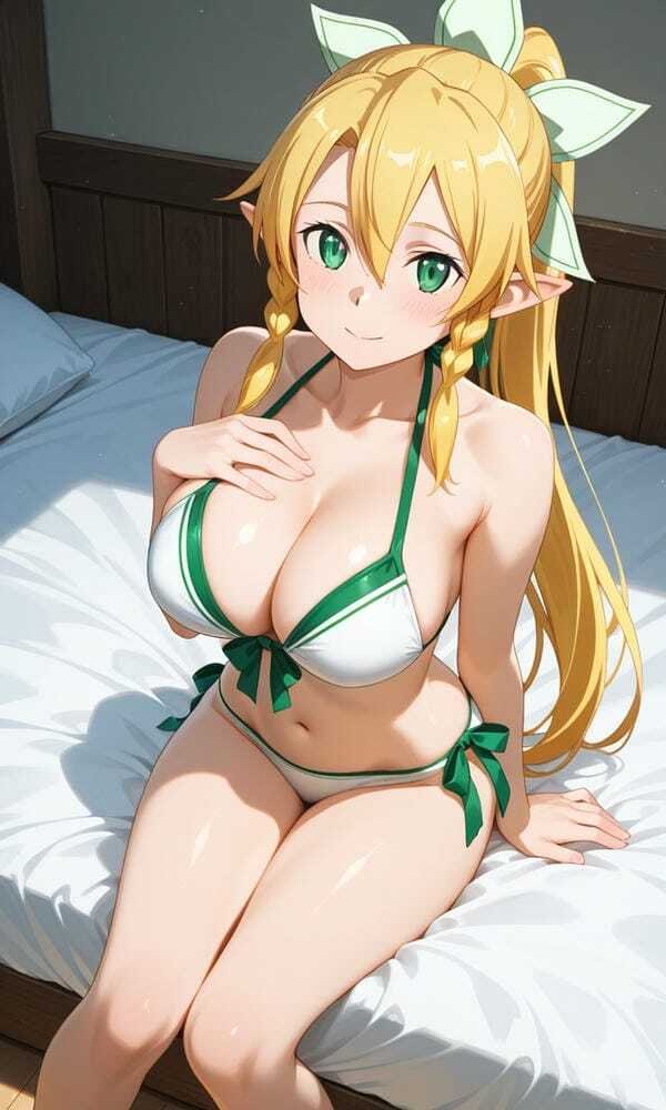 Ảnh gái anime mặc bikini phong cách mùa hè