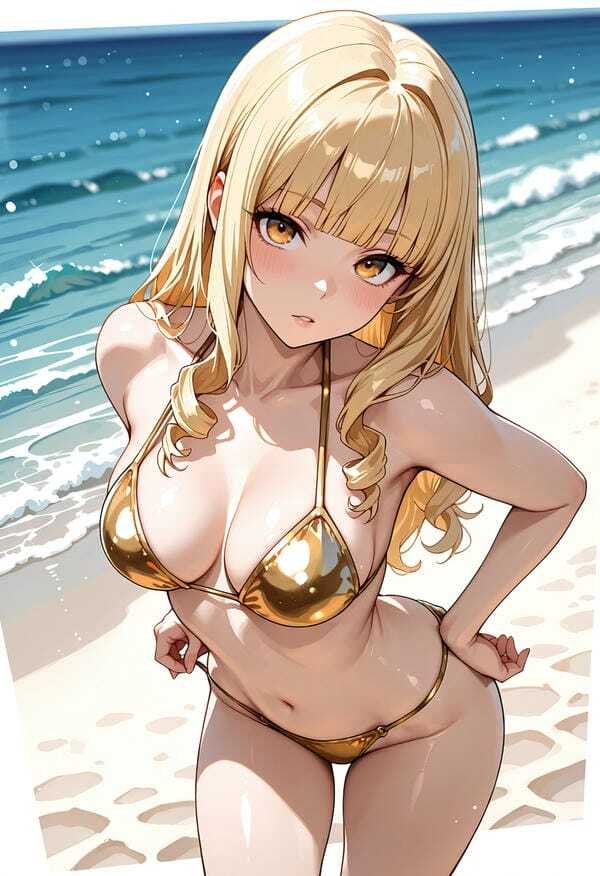 Ảnh gái xinh anime khoả thân mịn màng cực nét