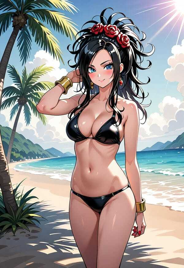 Album anime gái xinh mặc bikini