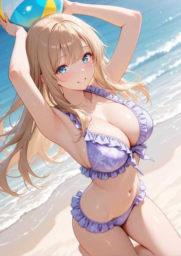 Ảnh anime bikini nghệ thuật