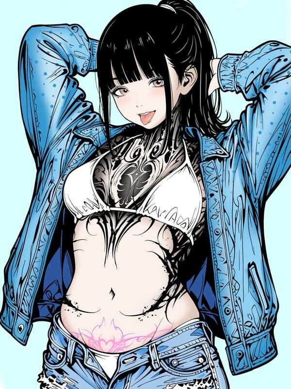 Hình xăm succubus đẹp