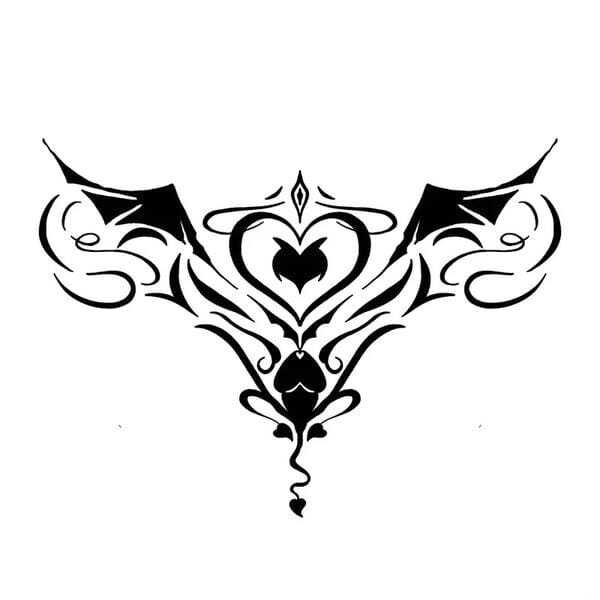 Hình xăm succubus quyến rũ