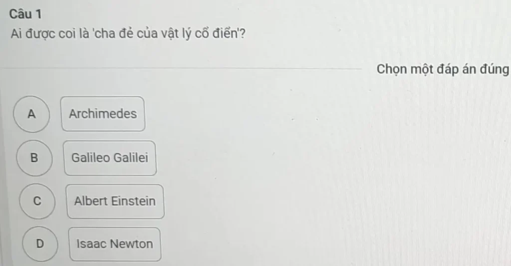 Ai được coi là “cha đẻ của vật lý học cổ điển”? - Hình ảnh bài viết