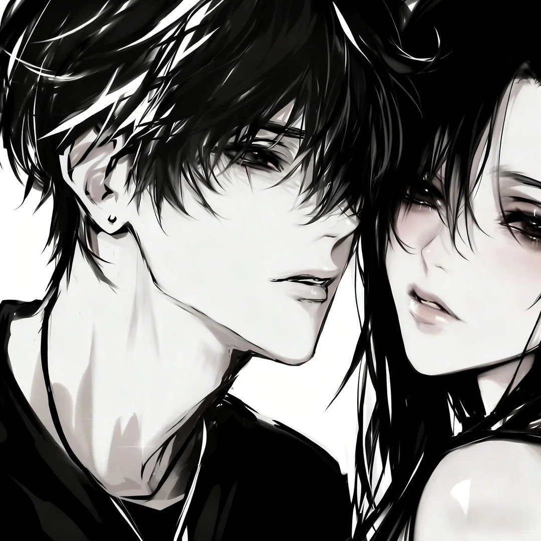Ảnh avatar đôi vô tri dễ thương đáng yêu