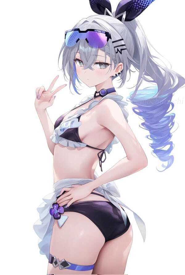 ảnh gái anime mặc bikini