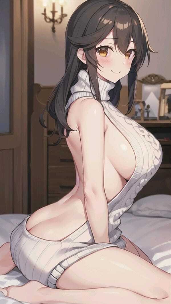 ảnh gái xinh anime khoả thân 11
