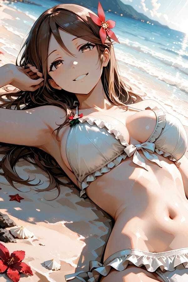 ảnh gái xinh anime khoả thân 32