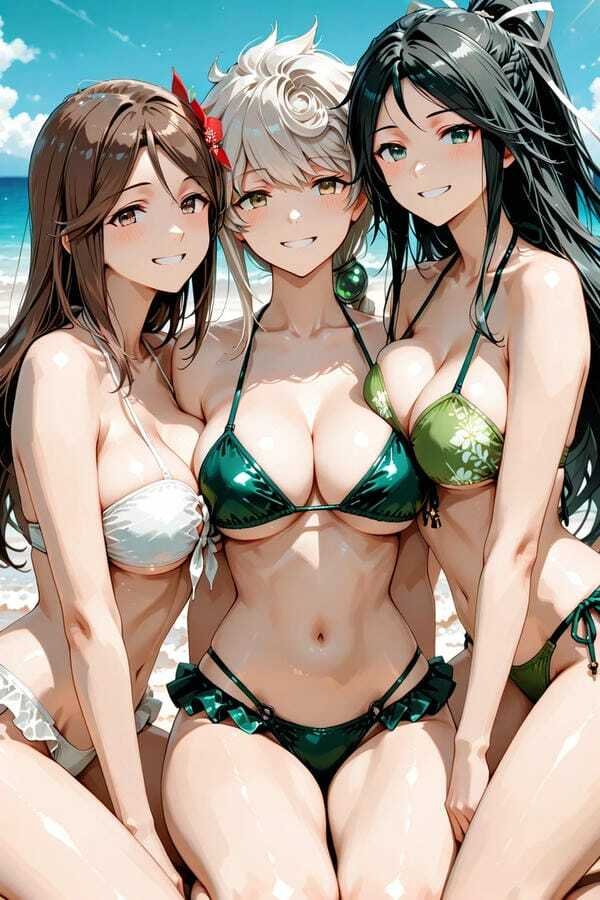 ảnh gái xinh anime khoả thân 35