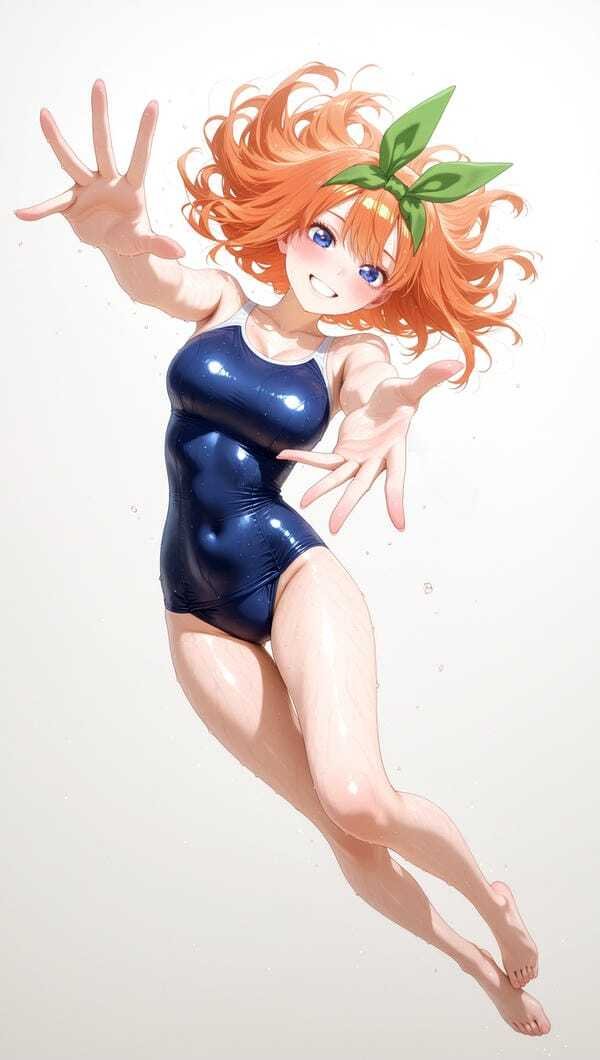 ảnh gái xinh anime mặc bikini đi biển 26