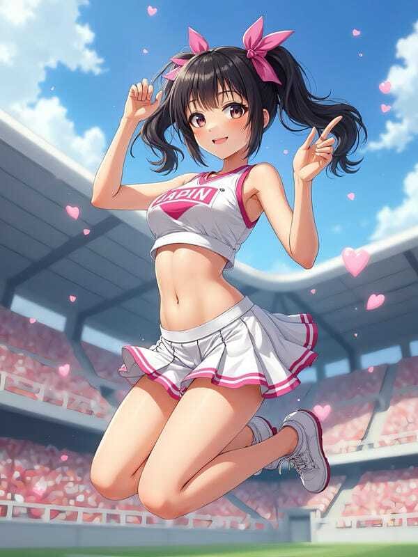 ảnh gái xinh anime mặc váy ngắn 10